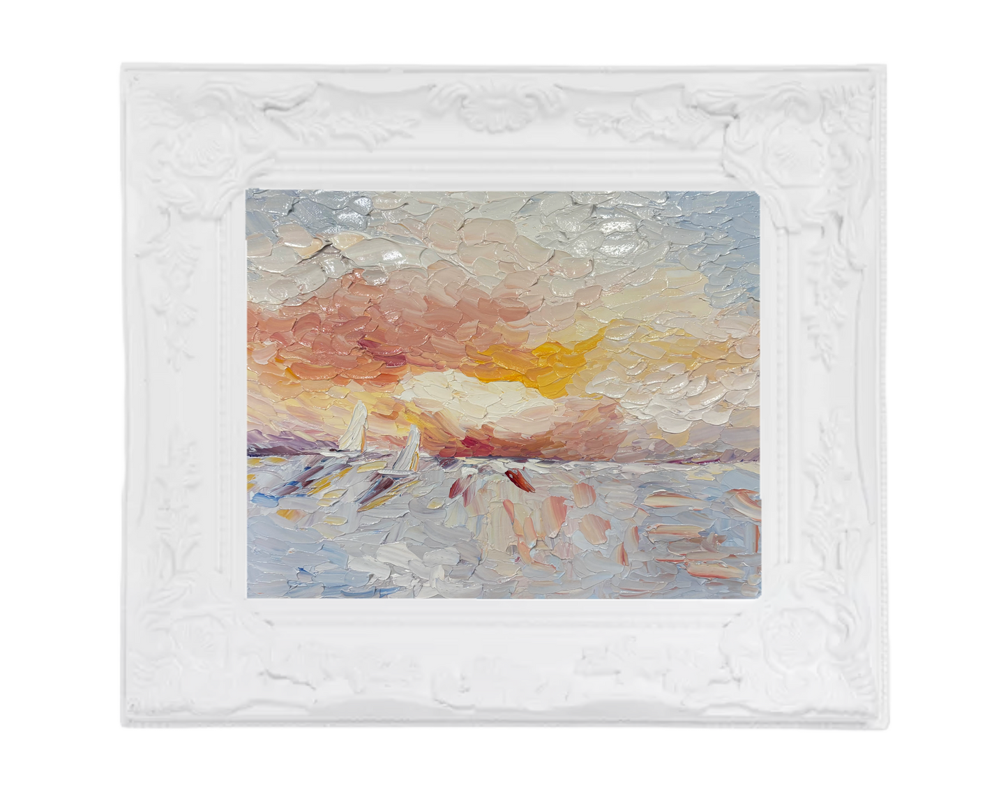 Sunset Sail 14 x 11