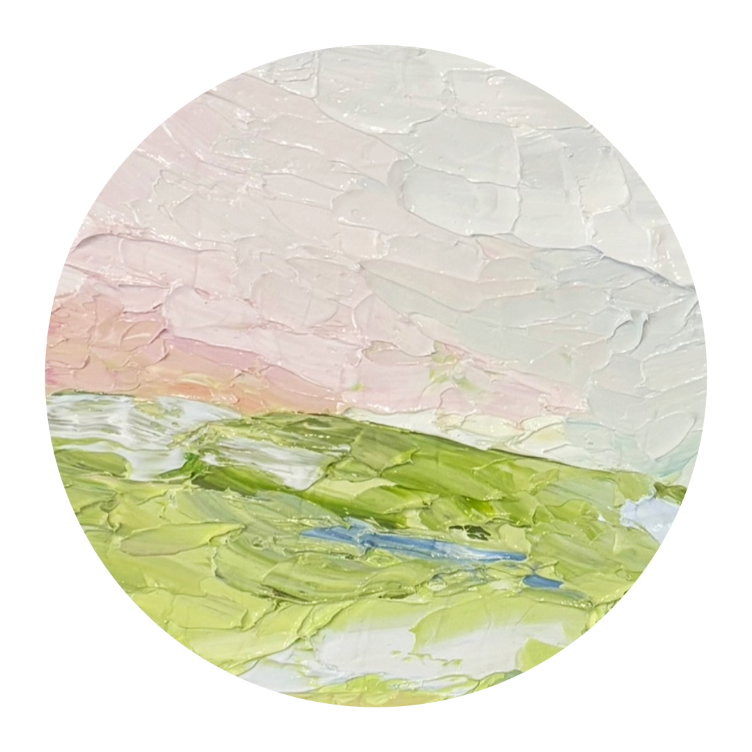 Easter Morning in the Mountains 12 x 12 (Click link in description to purchase)