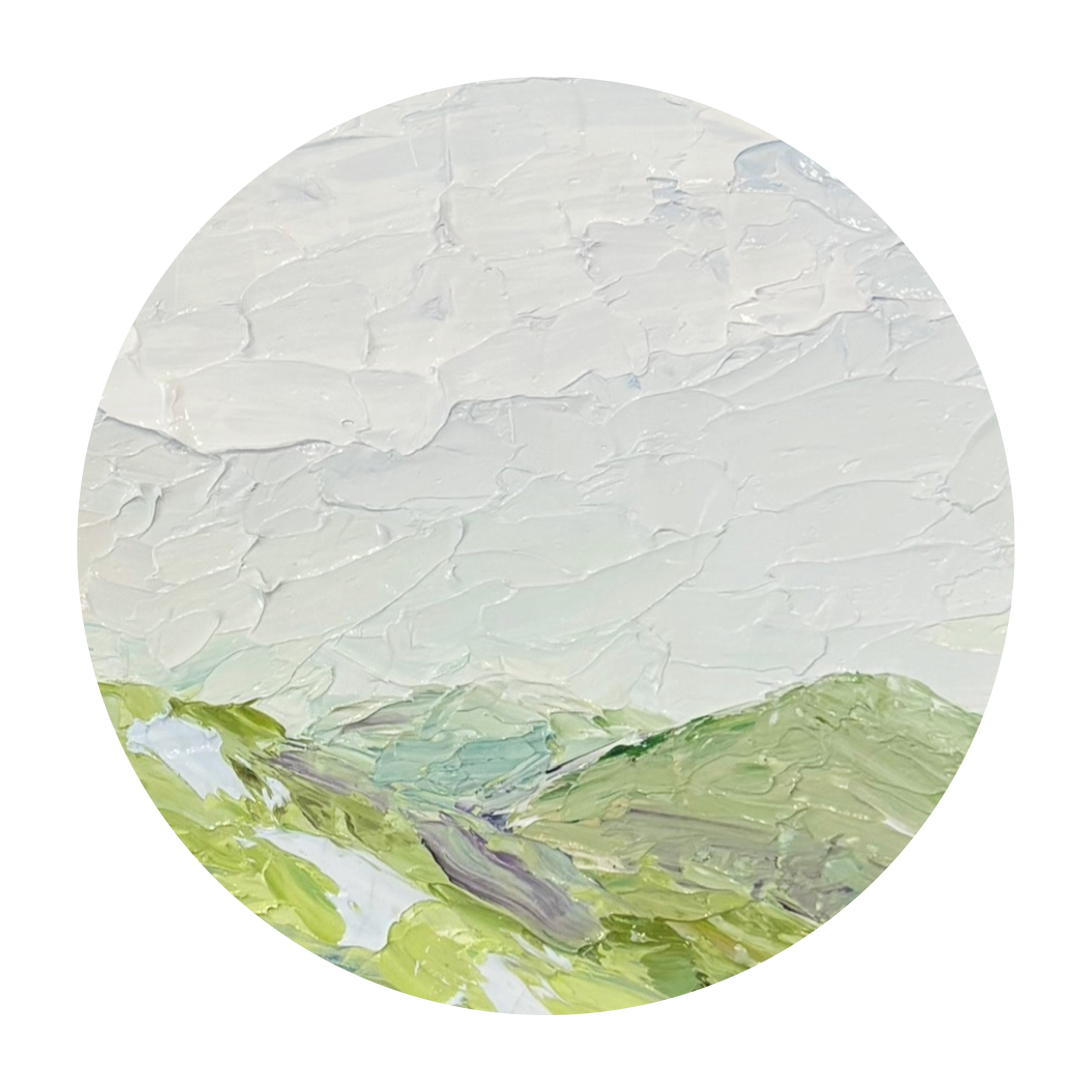 Easter Morning in the Mountains 12 x 12 (Click link in description to purchase)