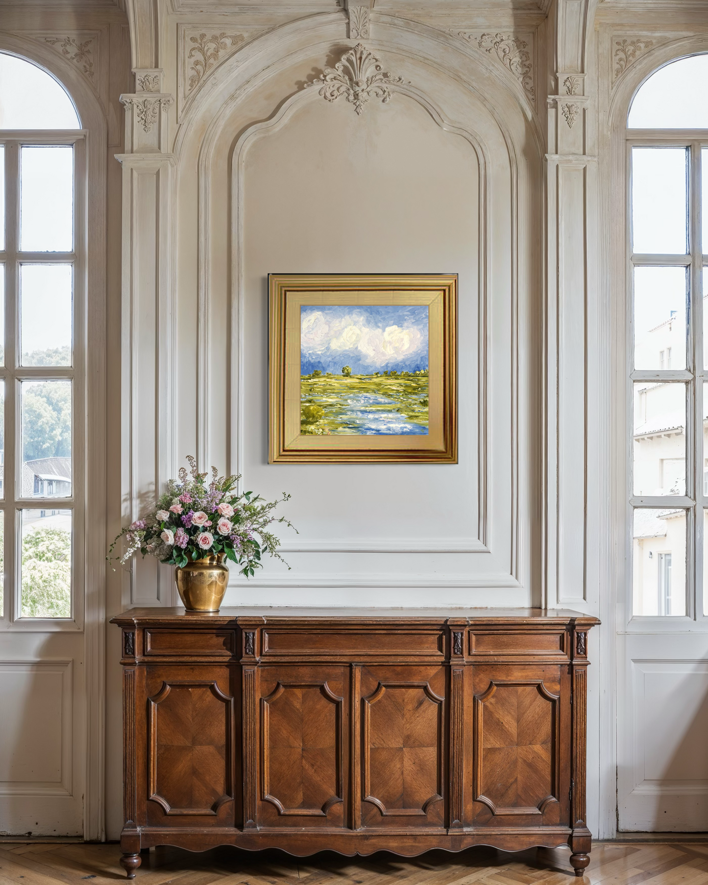 Sea Island Symphony 24 x 24