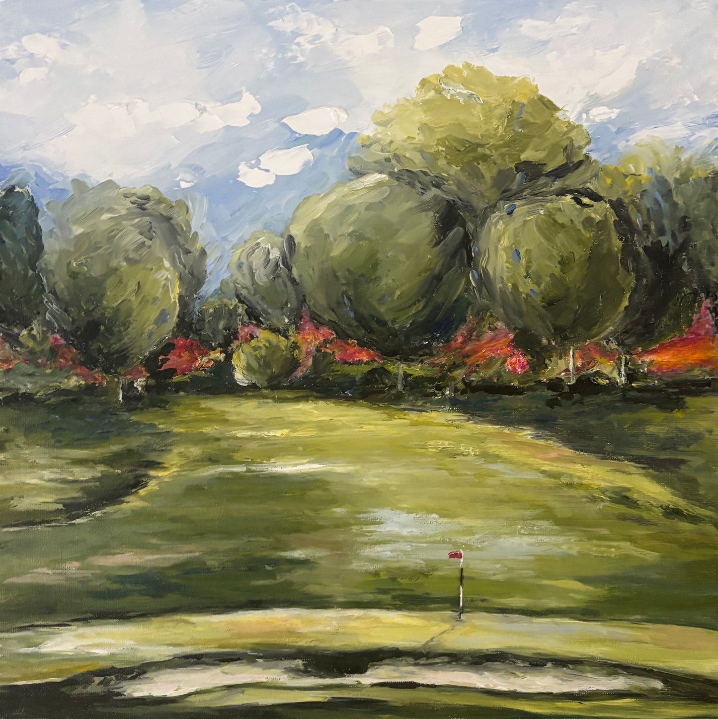 Nine's Enough (Coldstream C.C.) 12 x 12 (Available at The Pines Gift+Home+nArt- click link in description to purchase)