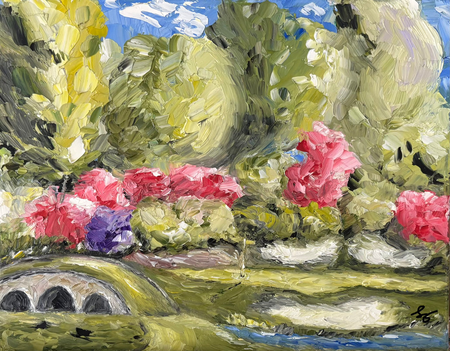 Amen to April 10x8  (Available at The Pines Gift+Home+Art- click link in description to purchase)