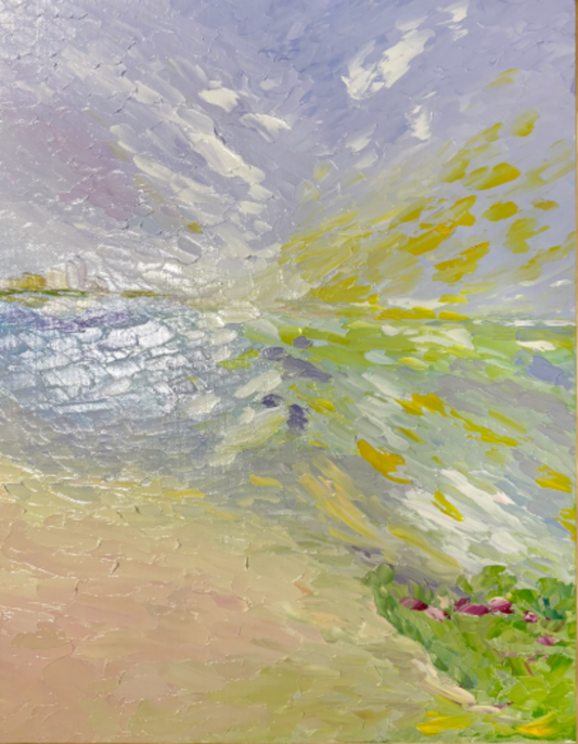 As the Day Dances Away 11 x 14