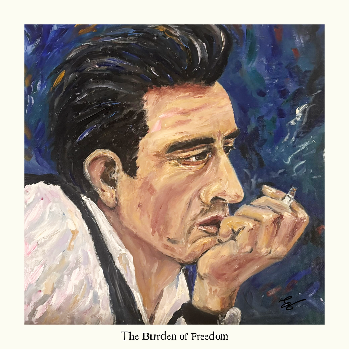 The Burden of Freedom 12x12 Fine Art Print