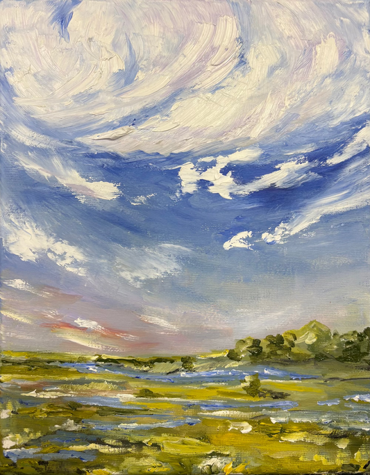 Morning on the Marsh 8 x 10 (Available at The Pines Gift+Home+Art- click link in description to purchase)