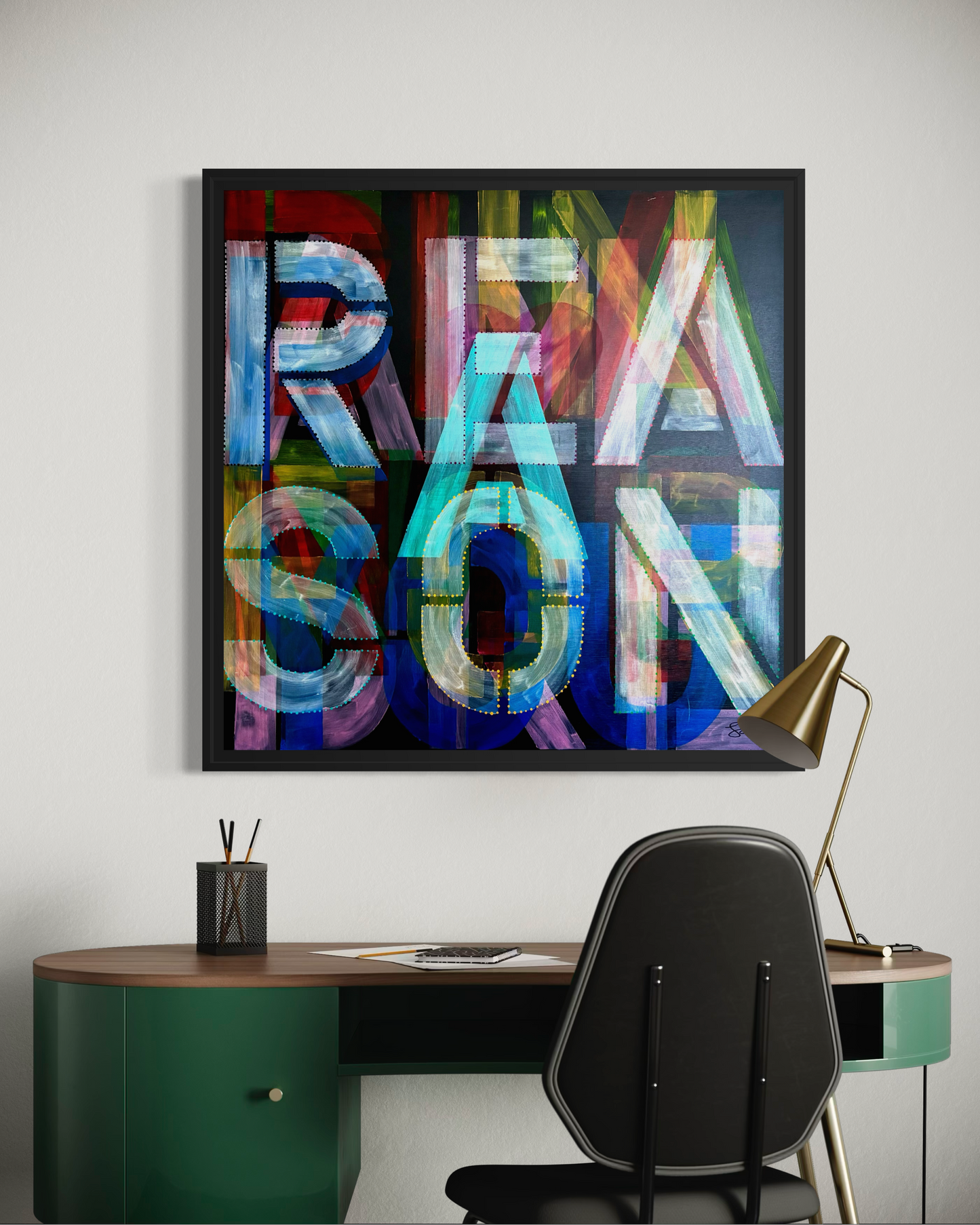 That Dream was put in your ❤️ for a Reason 30 x 30 Acrylic