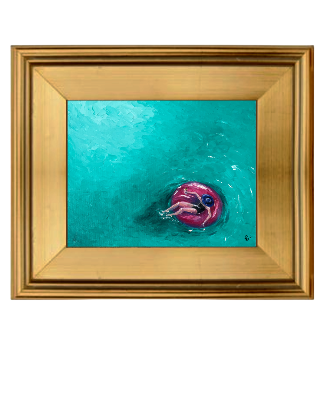 Floating By the Seat... 10x8