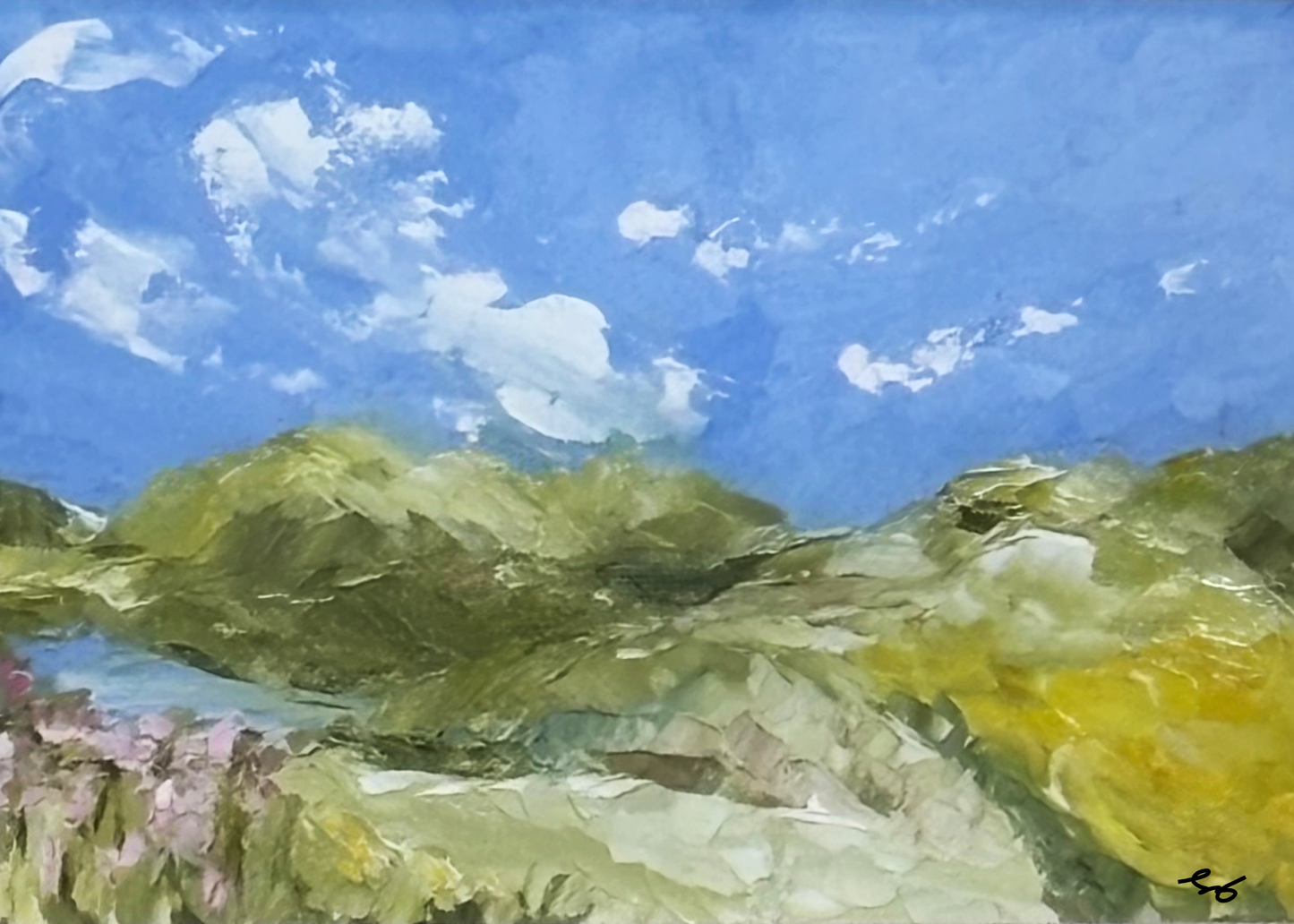 Walking in Wicklow 7 x 5 (Available at The Pines Gift + Home + Art. Click link in description to purchase)