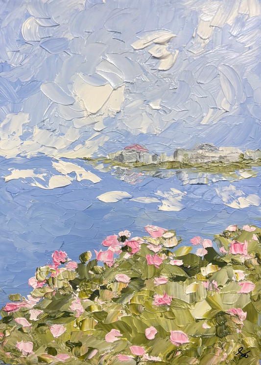 Down the Cape 5 x 7 (Available at The Pines Gift+Home+Art- click link in description to purchase)