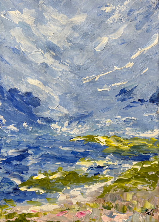 A Day in Dingle 5 x 7 (Available at The Pines Gift+Home+Art- click link in description to purchase)
